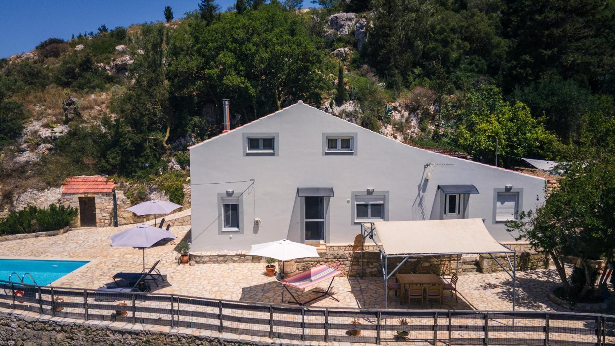 Villa Serenity Vóvikes Екстериор снимка