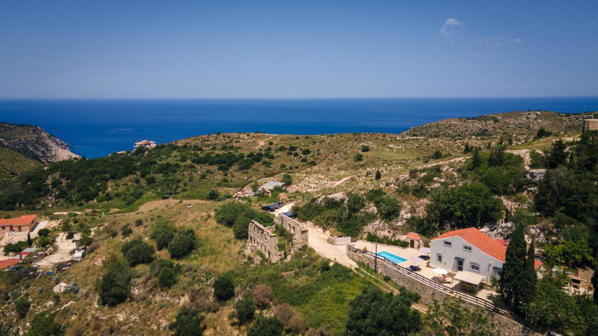 Villa Serenity Vóvikes Екстериор снимка