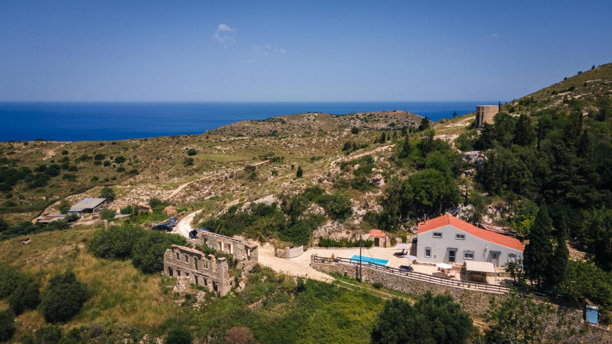 Villa Serenity Vóvikes Екстериор снимка