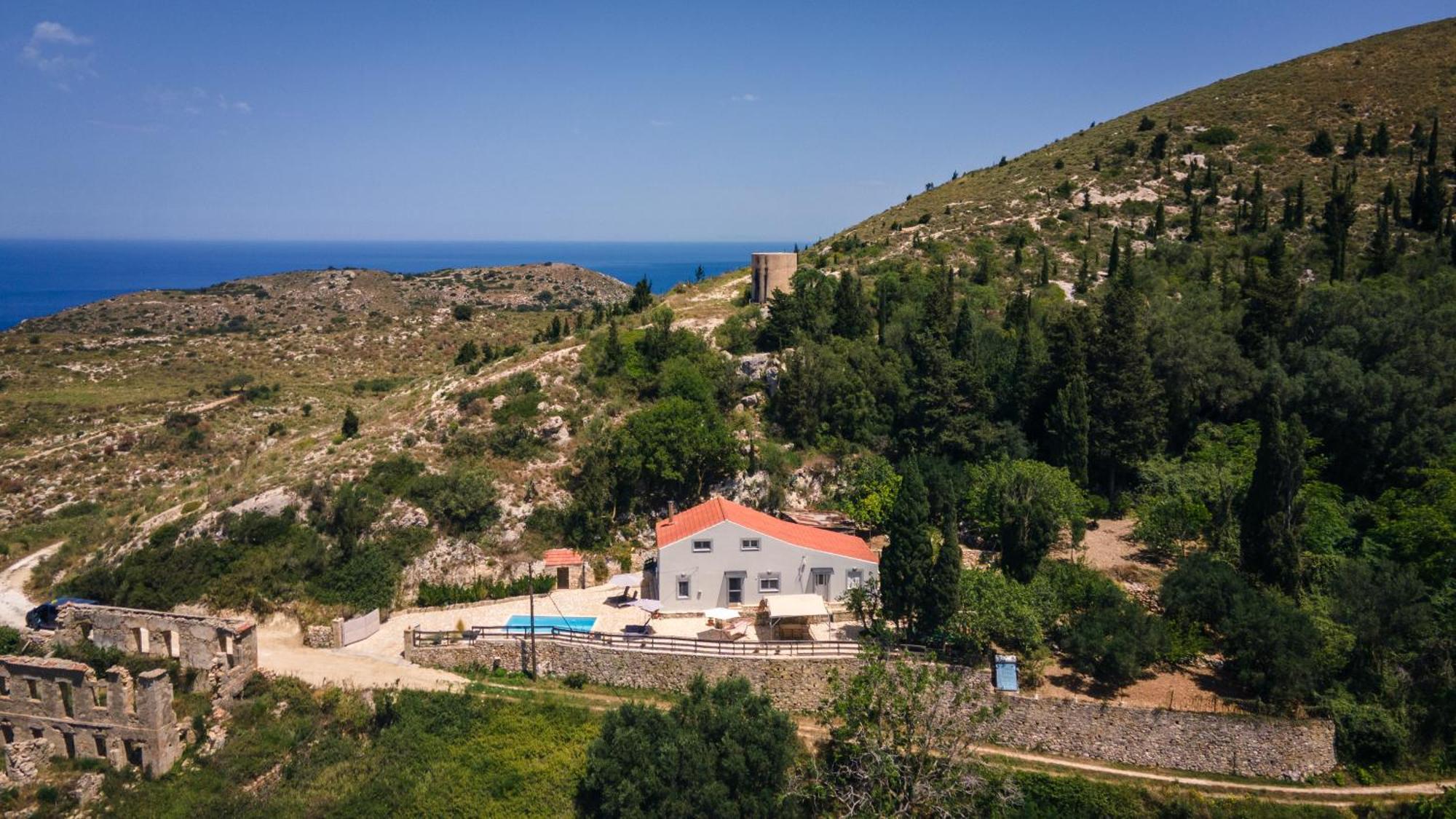 Villa Serenity Vóvikes Екстериор снимка
