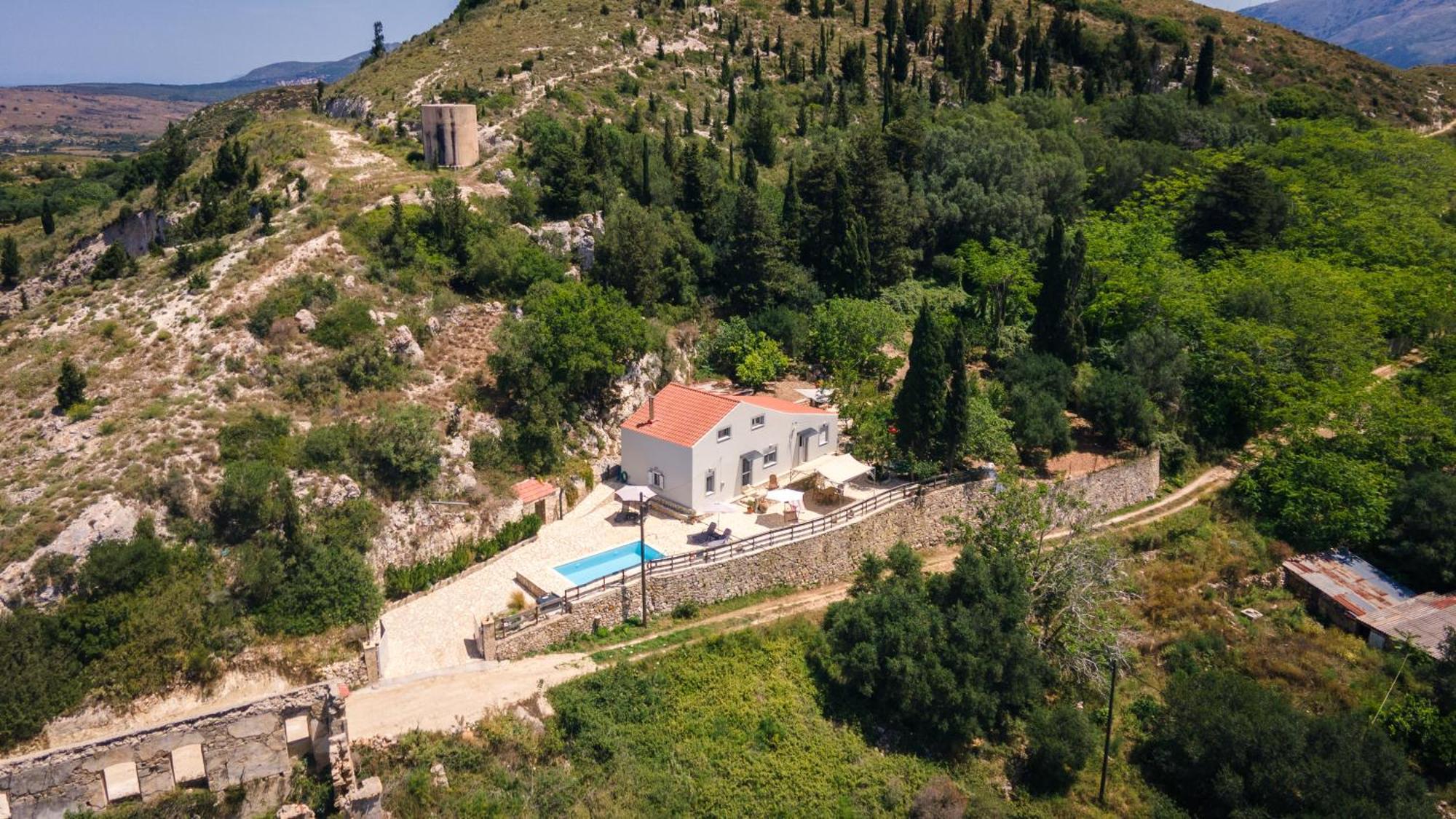 Villa Serenity Vóvikes Екстериор снимка