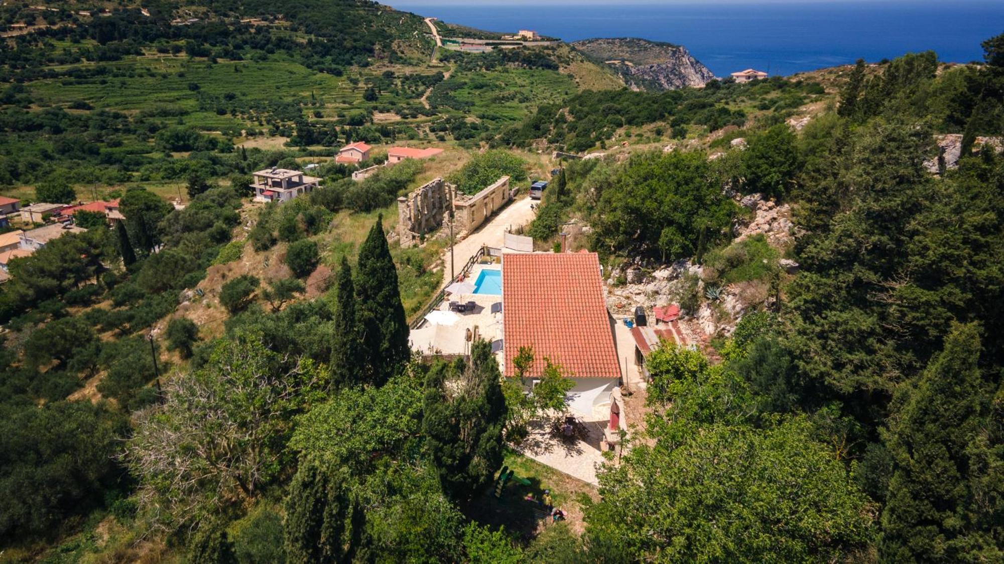 Villa Serenity Vóvikes Екстериор снимка