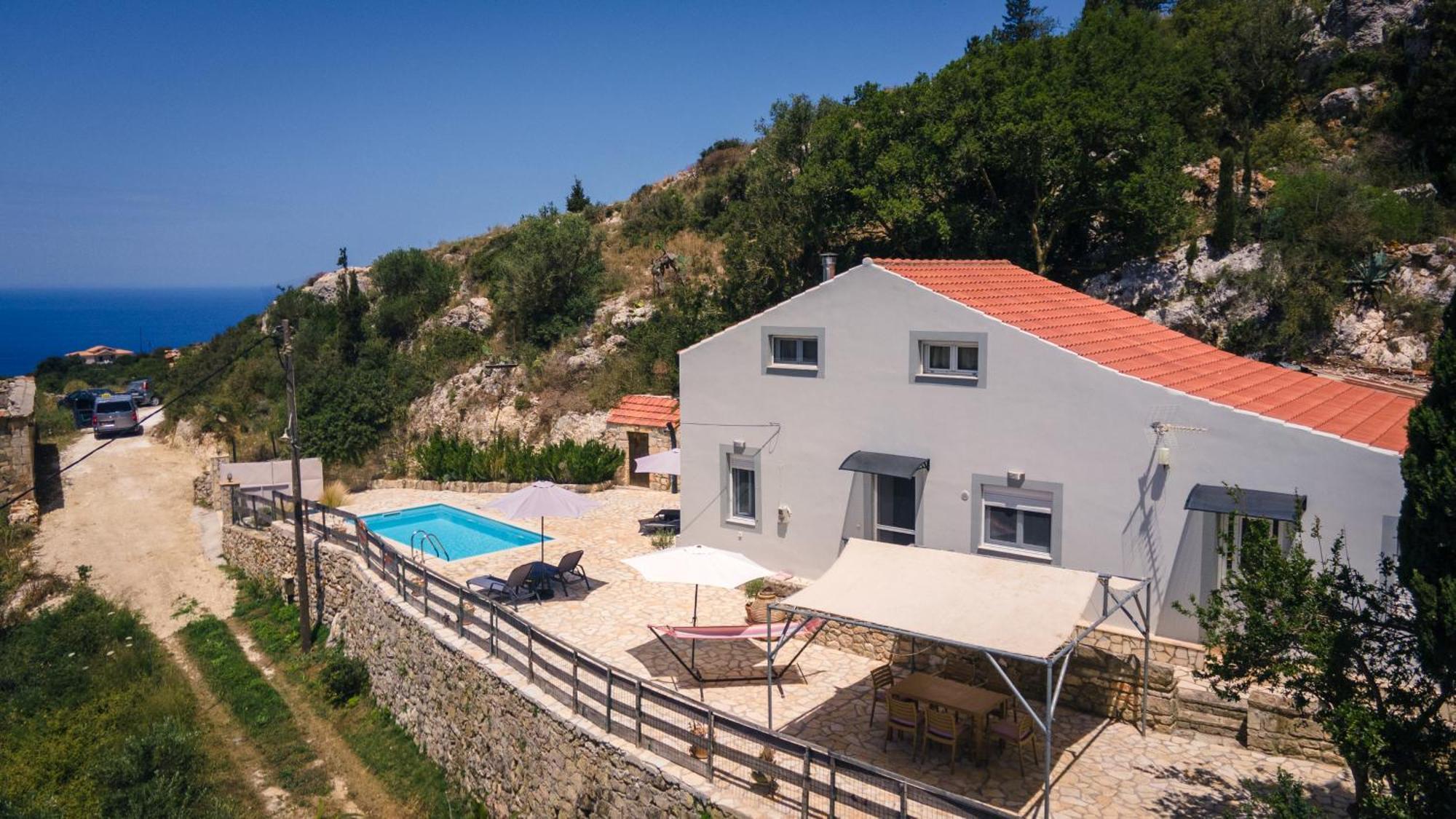 Villa Serenity Vóvikes Екстериор снимка